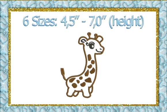 Giraffe Applique: A Designer’s Review for Small Business Merch