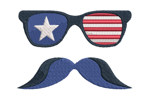 Review: 4th of July Patriotic Sunglasses Embroidery