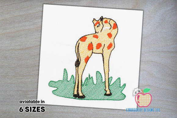 Review: Baby Giraffe Standing Quick Stitch for Merch