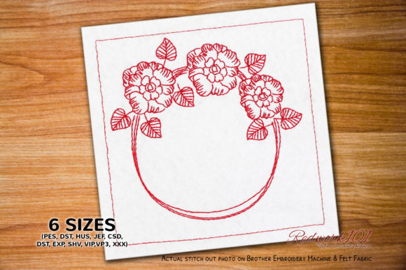 Review: Beautiful Headband of Flowers Embroidery