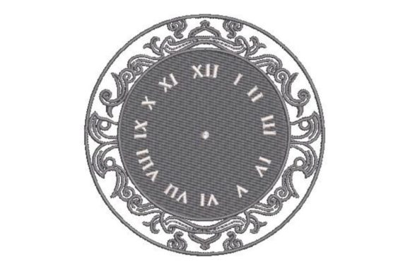 Review: Clock Face in Roman Numeral for Boutique Sweatshirts