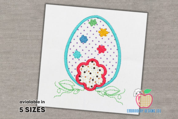 Review: Floral Design on Easter Egg for Spring Projects