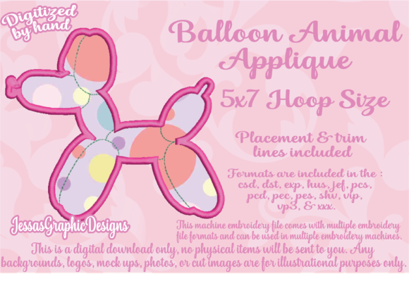 Reviewing Balloon Animal Applique for Gifts