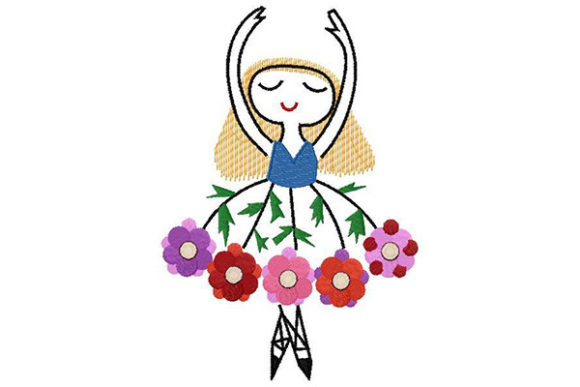 Reviewing the Dancing Ballerina Floral Dress Design