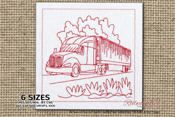 Semi Truck Design Review for Business Merch
