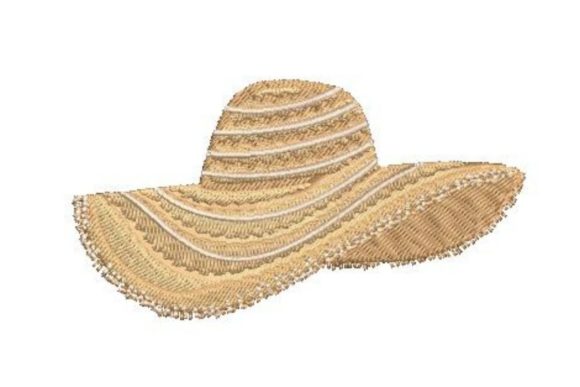 Straw Beach Hat: A Summer Embroidery Review