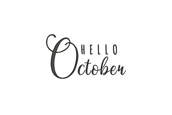 Why Hello October Is a Smart Pick for Autumn Embroidery